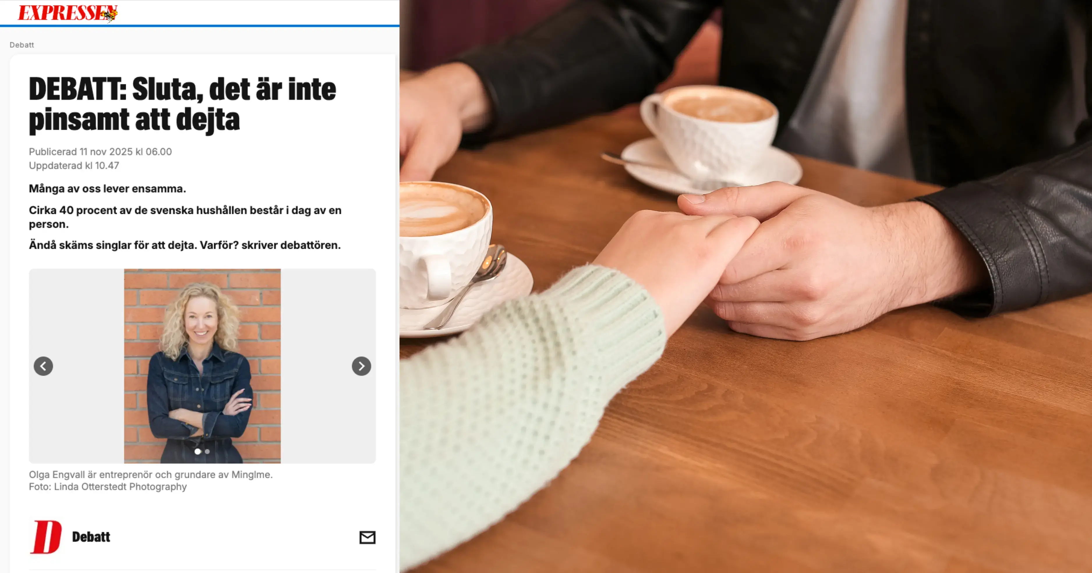 Stop - There's Nothing Embarrassing About Dating