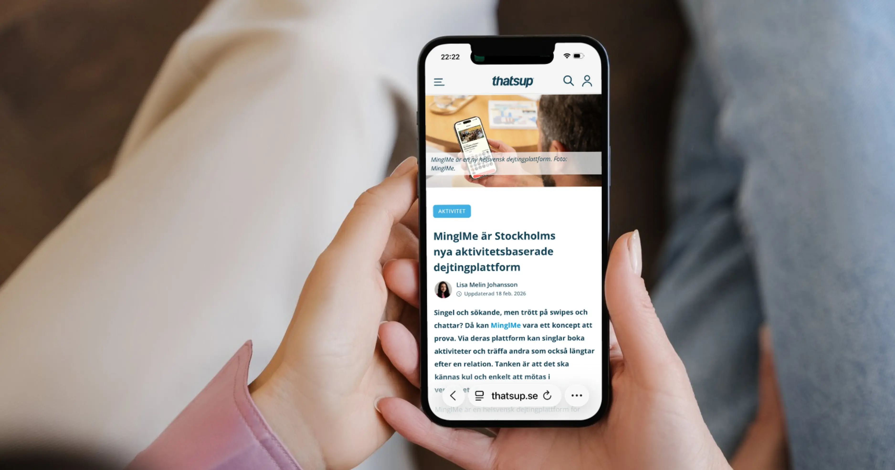 MinglMe Recognized as Stockholm's New Activity-Based Dating Platform