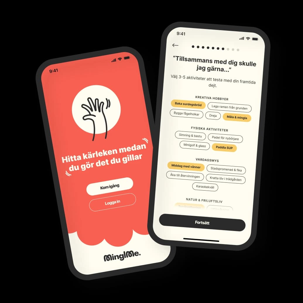 Se singlar som vill ses irl och utforska aktiviteter för singlar.