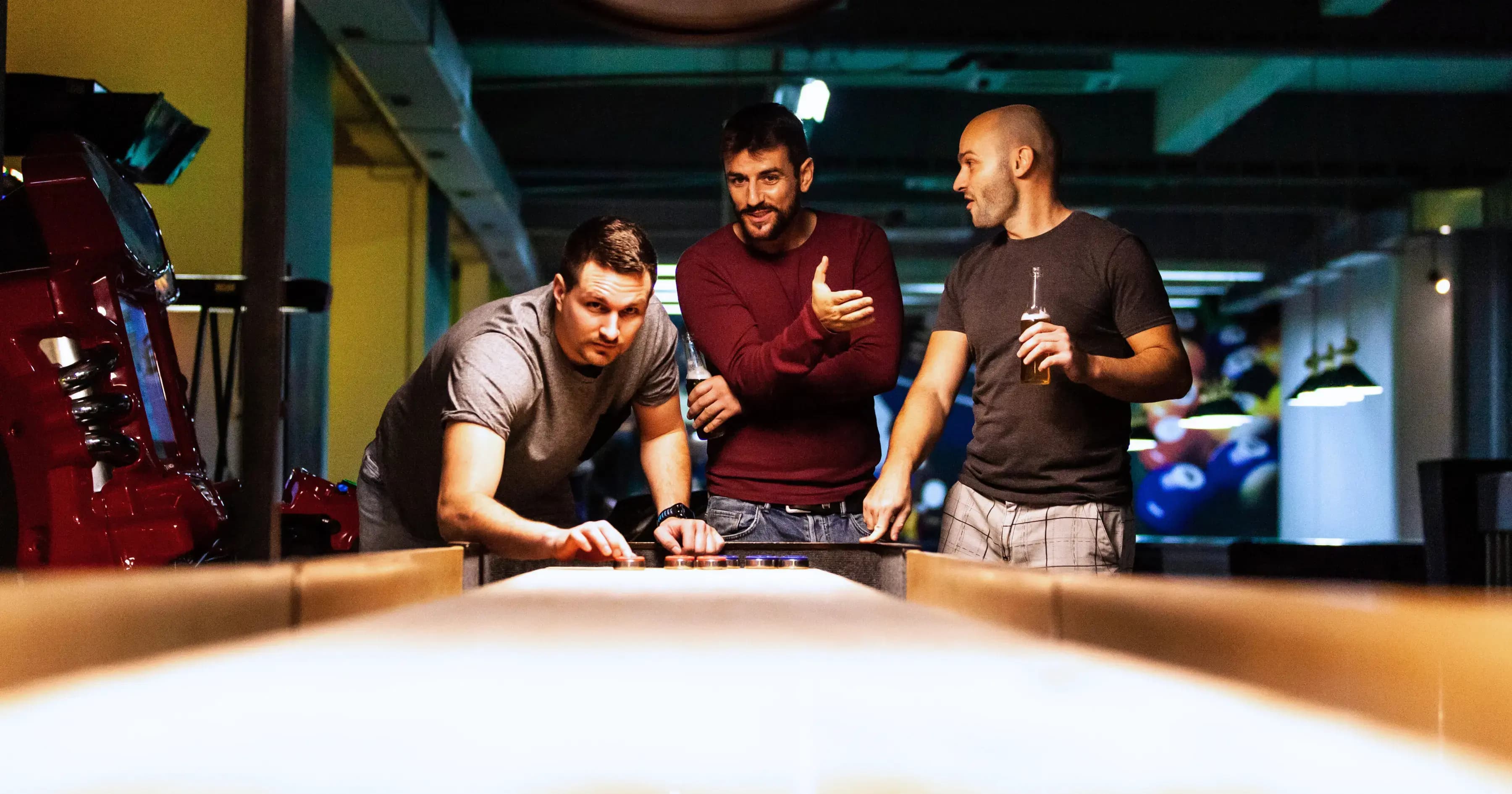Shuffleboard för singlar i Stockholm