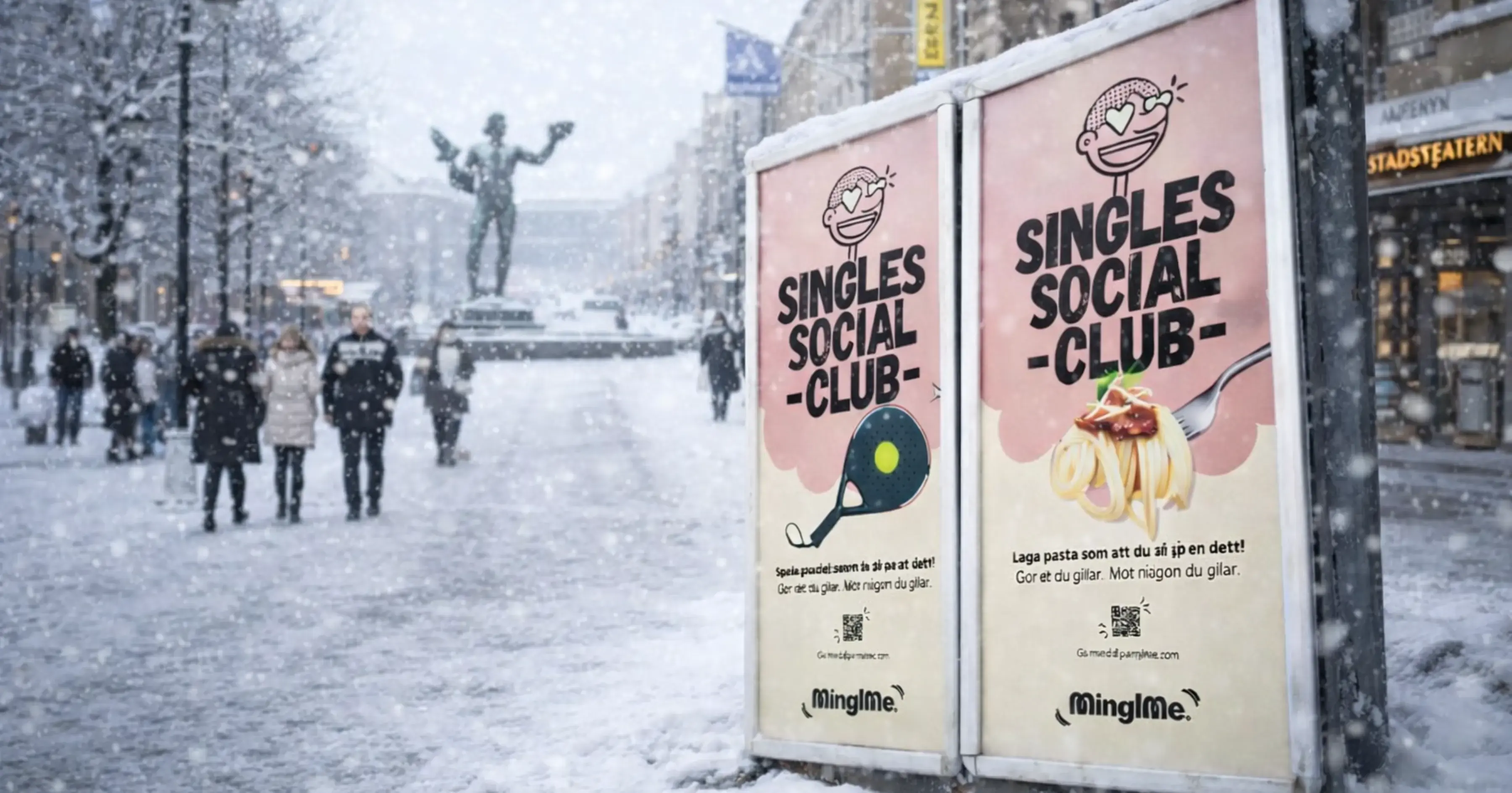 Singles event in Gothenburg – meet singles without dating apps